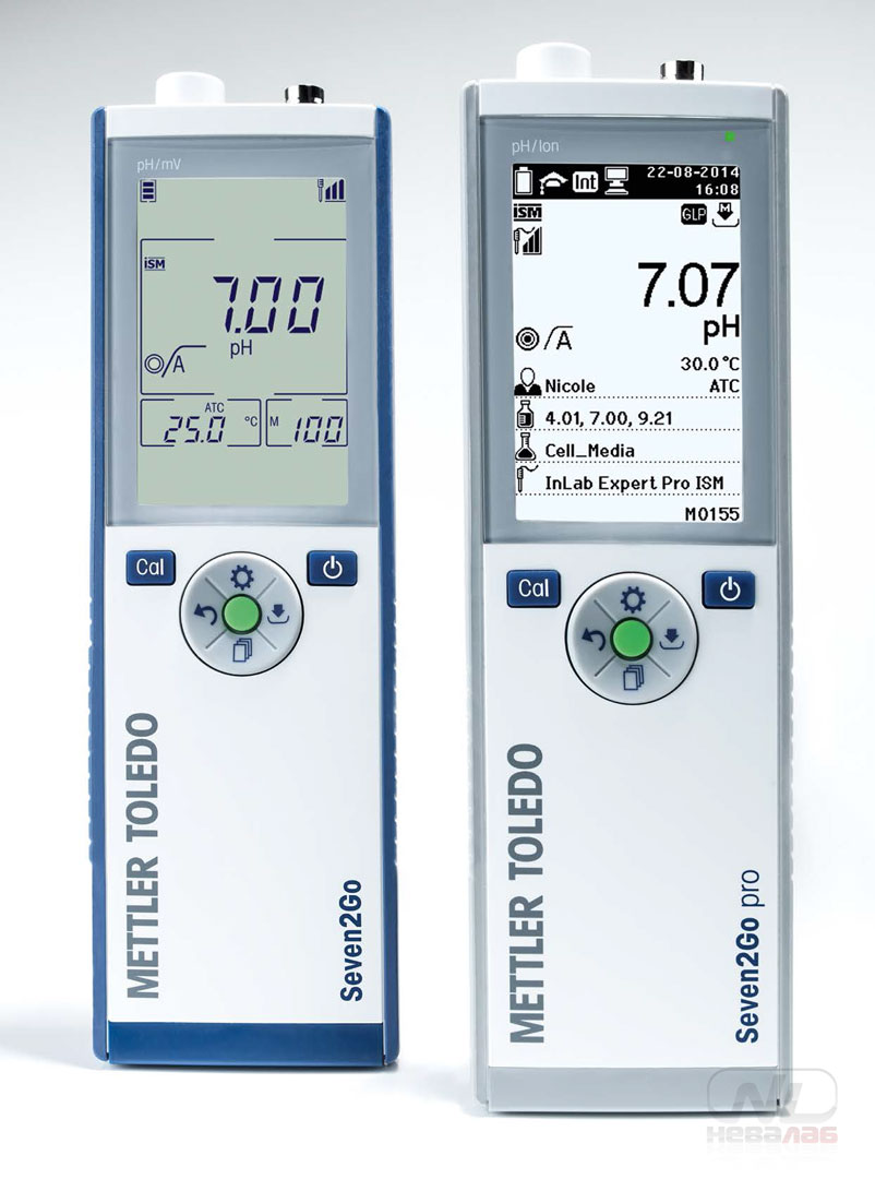 Портативные приборы серии Seven2Go от Mettler Toledo для электрохимических измерений
