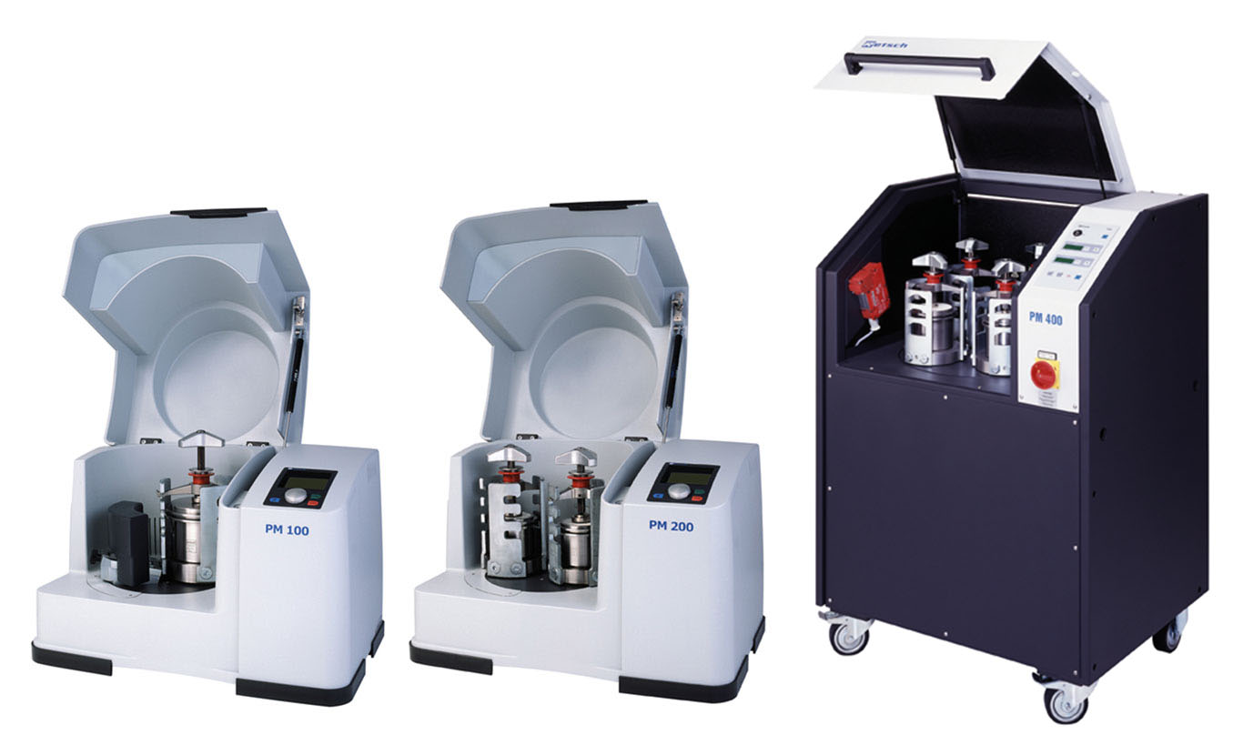 Мельницы Retsch PM 100, PМ 200, PM 400