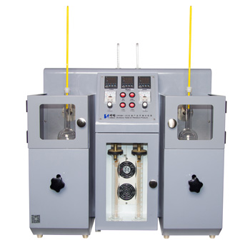 Полуавтоматический аппарат для определения фракционного состава нефтепродуктов (с холодильной установкой) SYP2001-VIC