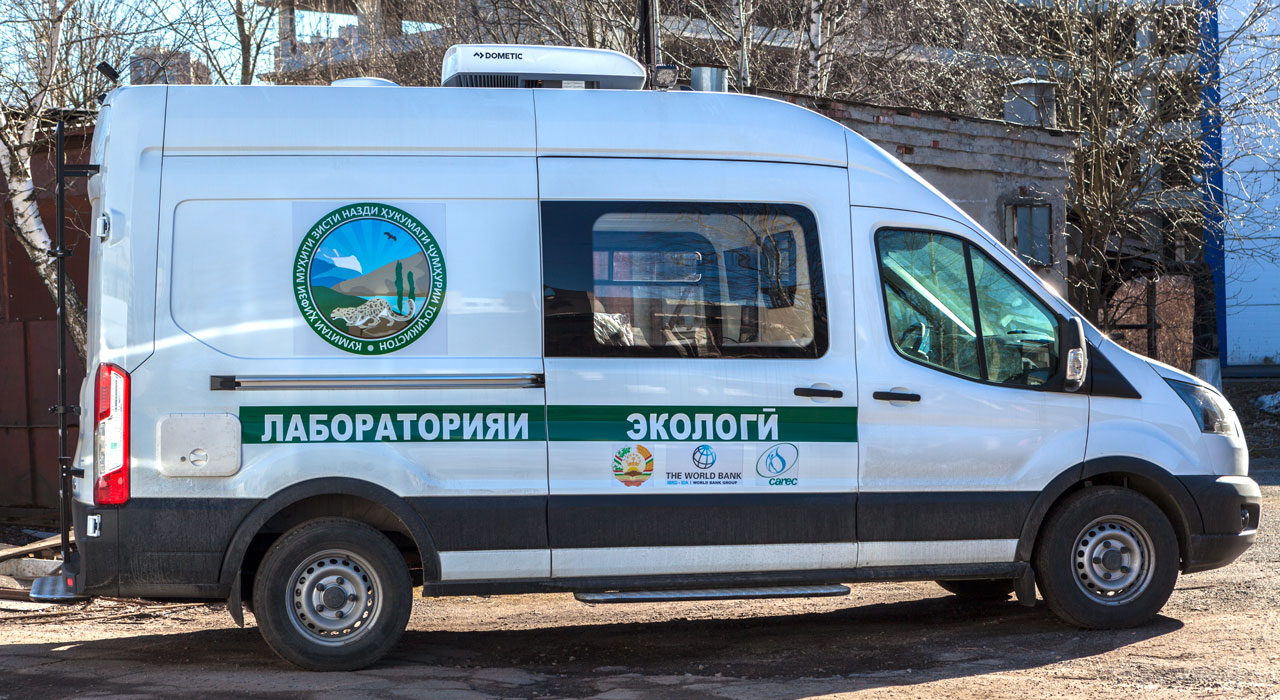 Передвижная мобильная лаборатория контроля качества атмосферного воздуха